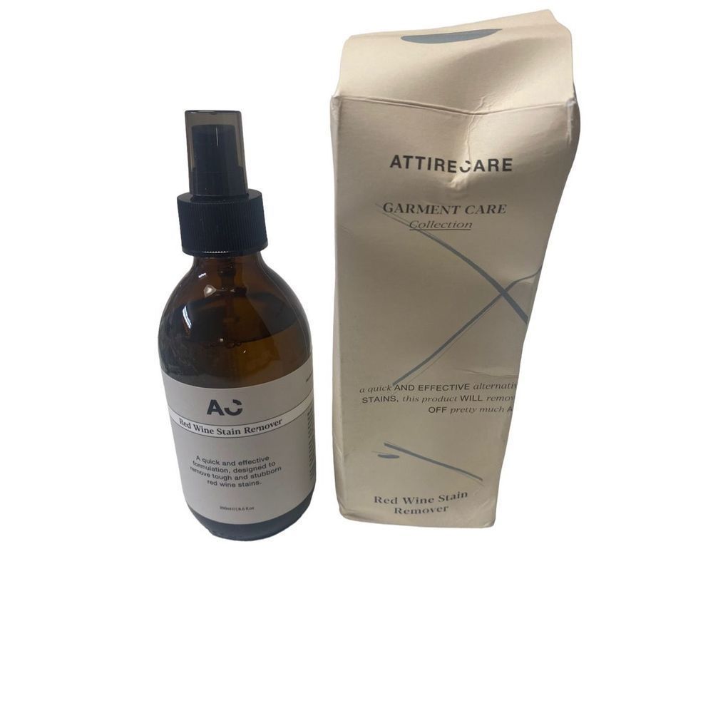 Attirecare‎ Garnment Care Red Wine Stain Remover 8.5oz Large Bottle Damaged Box
